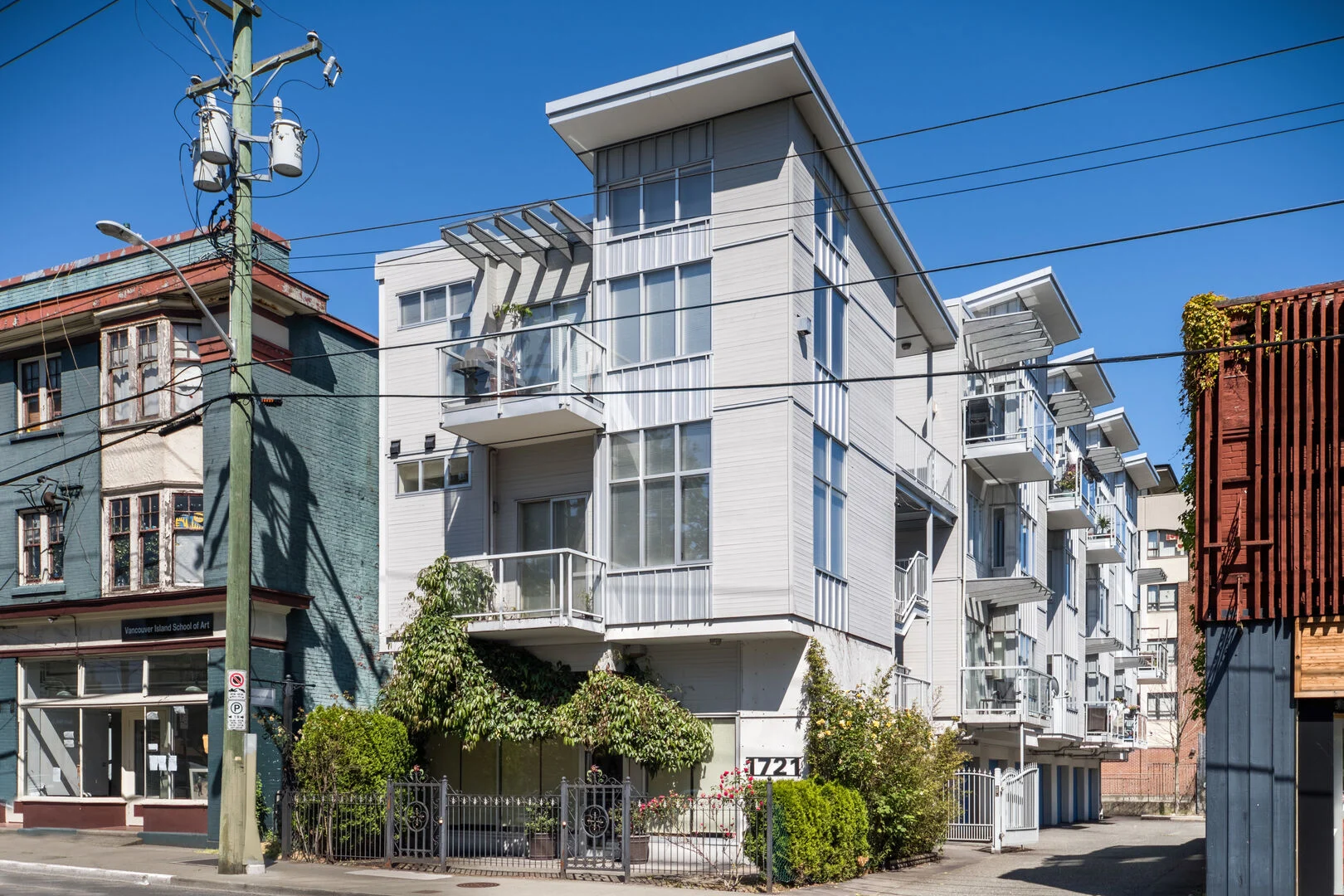 The Bohemia condo building, Central Park, Victoria, BC