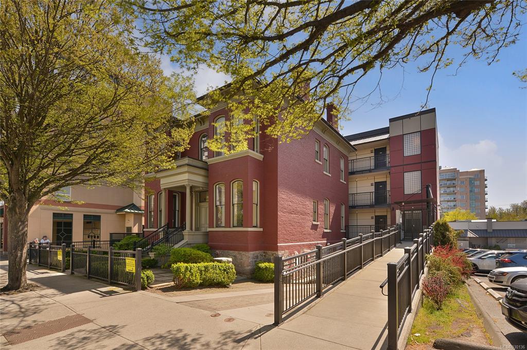 The Bossi House condo building, in Downtown, Victoria BC