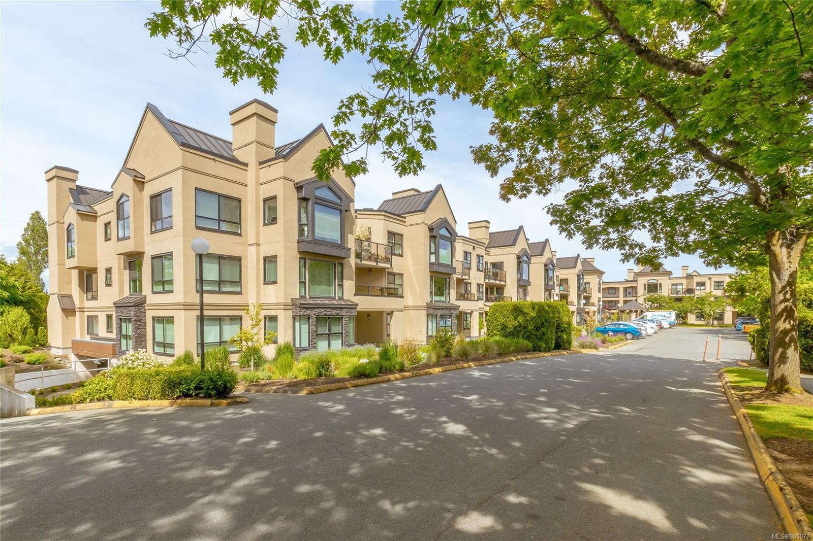 The Cumberland condo building, in Lambrick Park, Victoria BC
