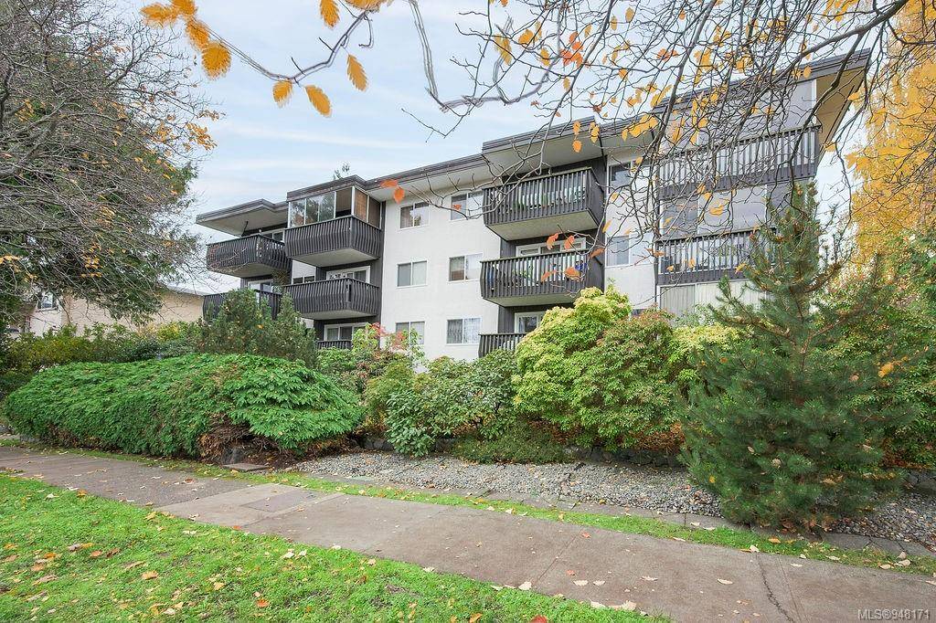 The Mary Stuart condo building, in Downtown, Victoria BC