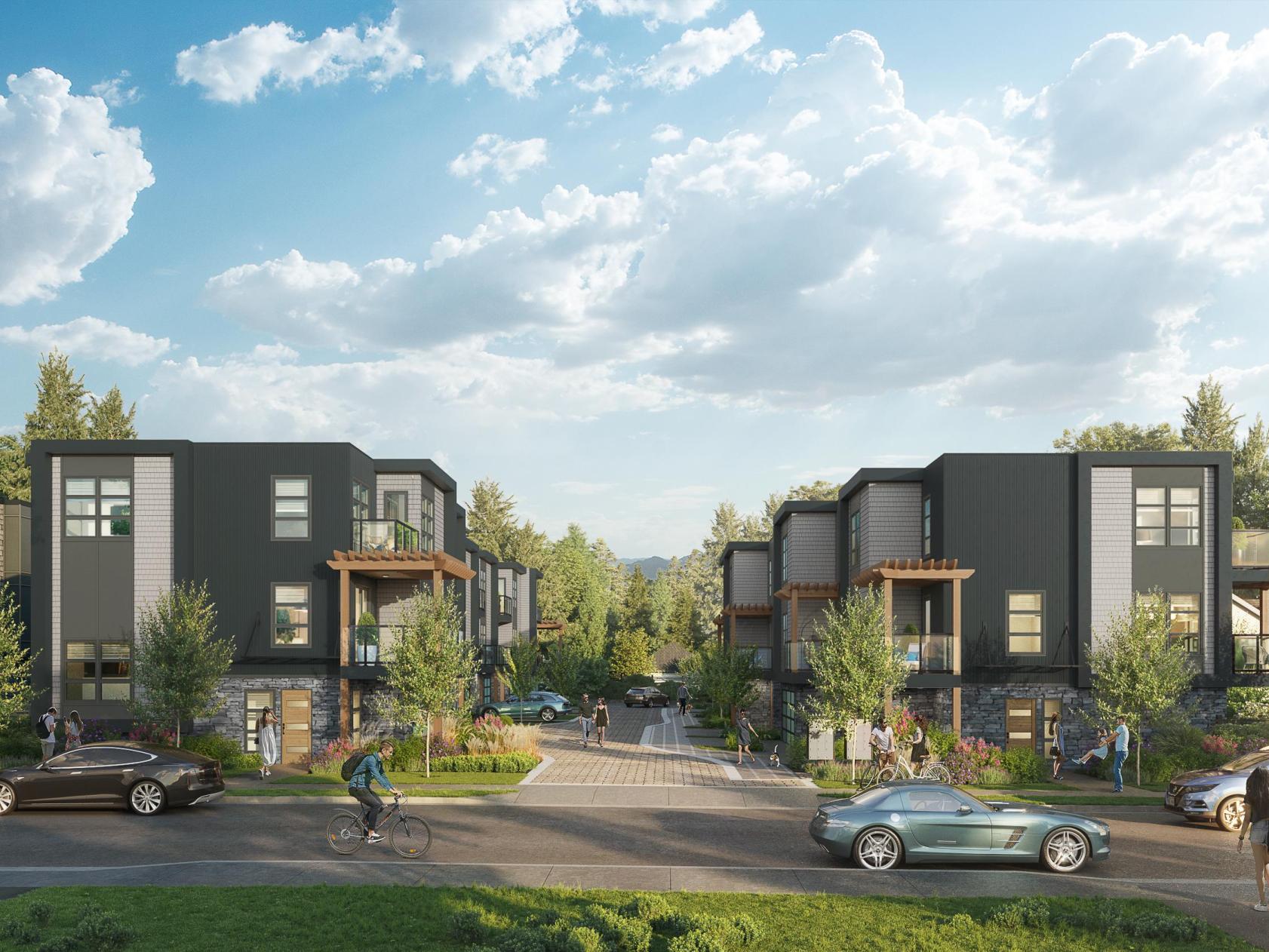 The Osprey condo building, in Cadboro Bay, Victoria BC