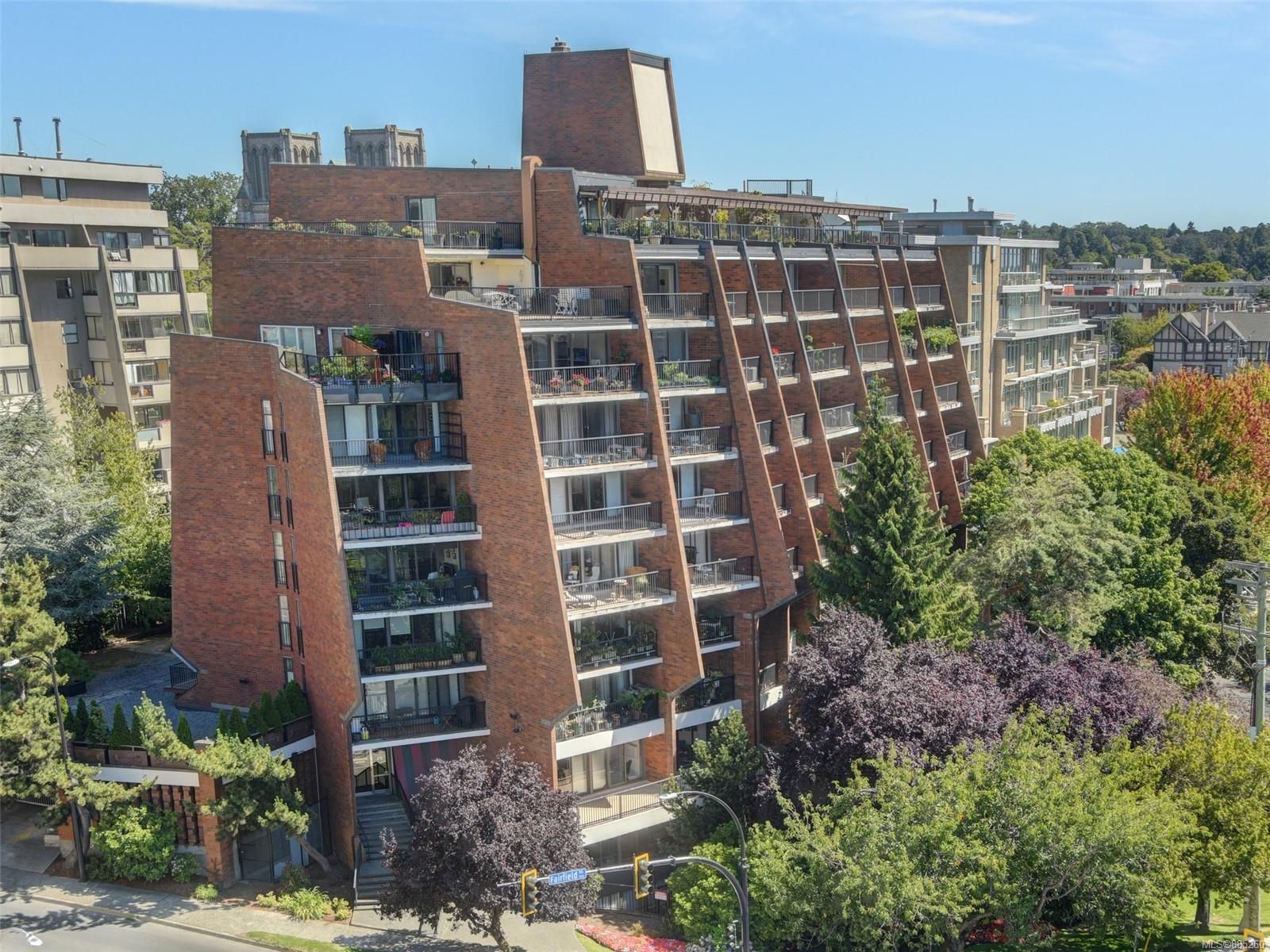 The Savoy condo building, in Downtown, Victoria BC
