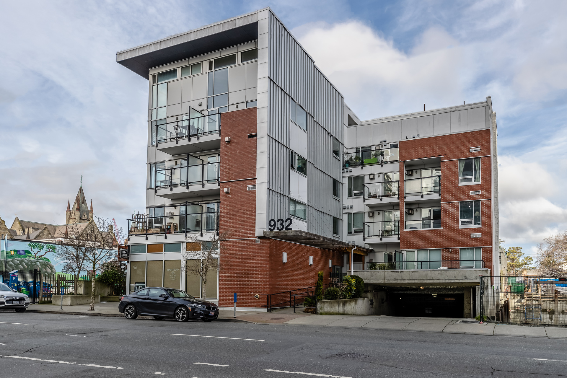 The Urban condo building, in Downtown, Victoria BC
