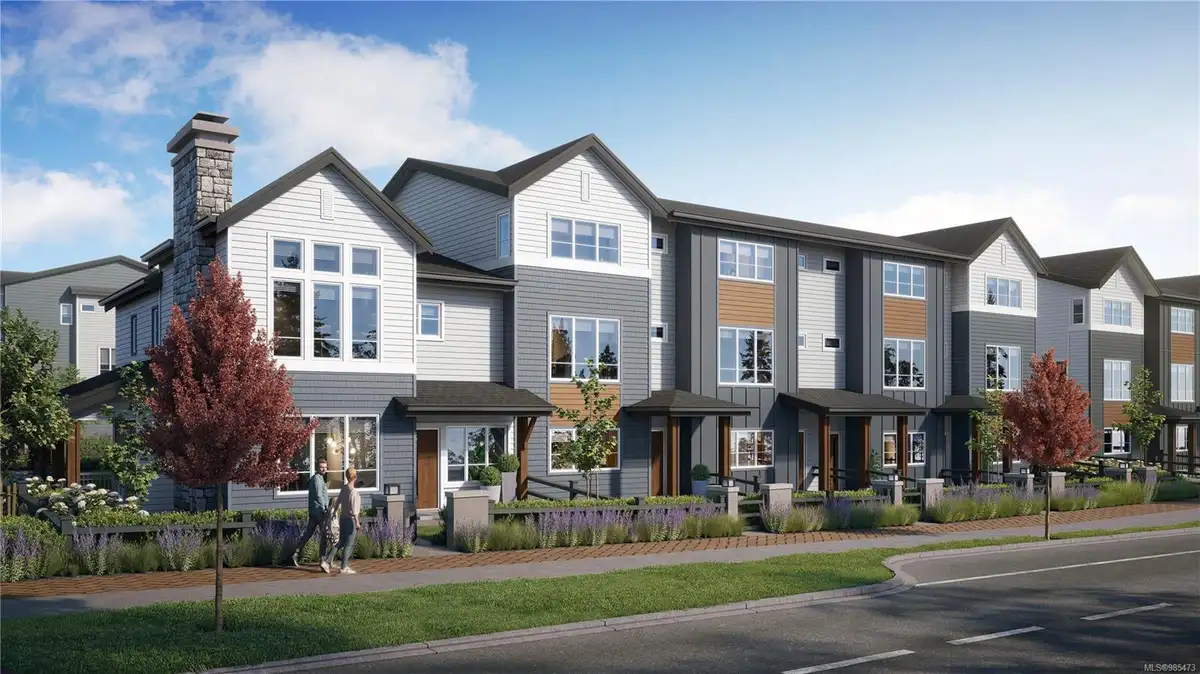 Triangle Trail Townhomes condo building, in Olympic View, Victoria BC