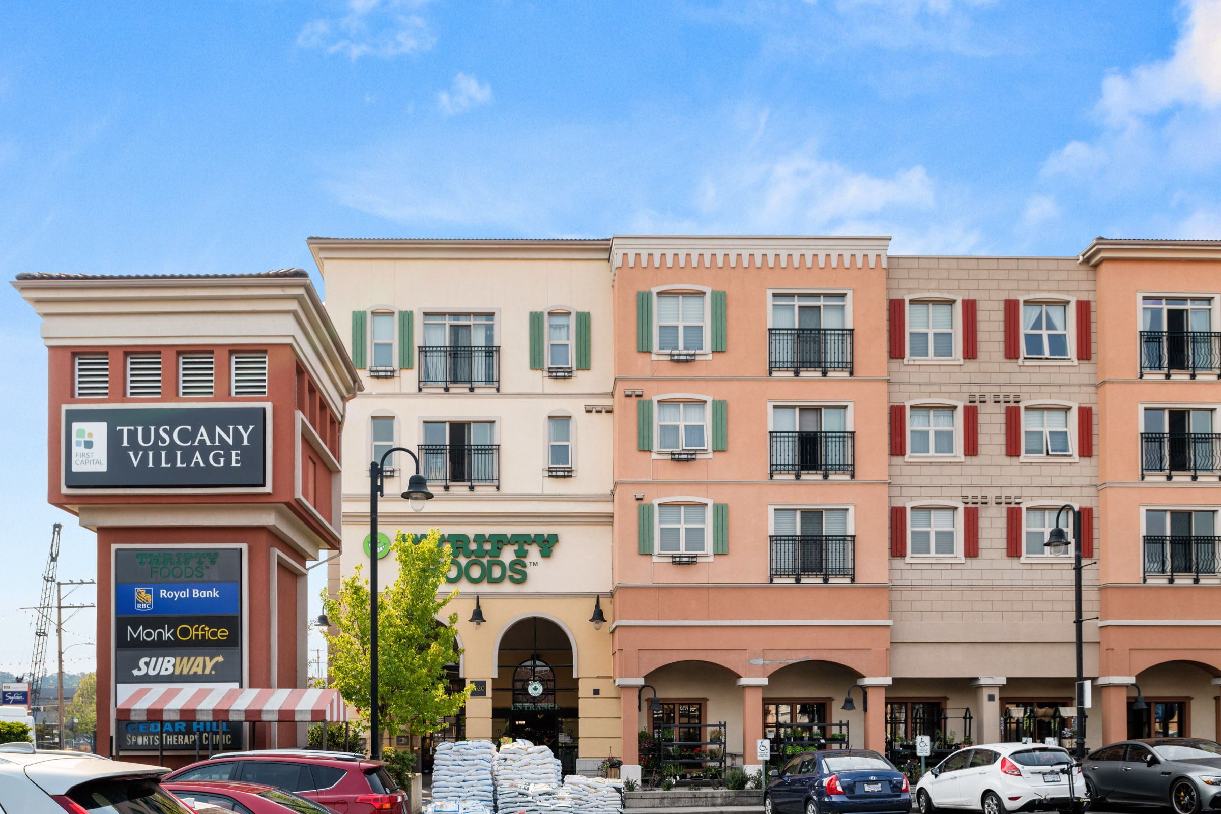 Tuscany Village condo building, in Lambrick Park, Victoria BC