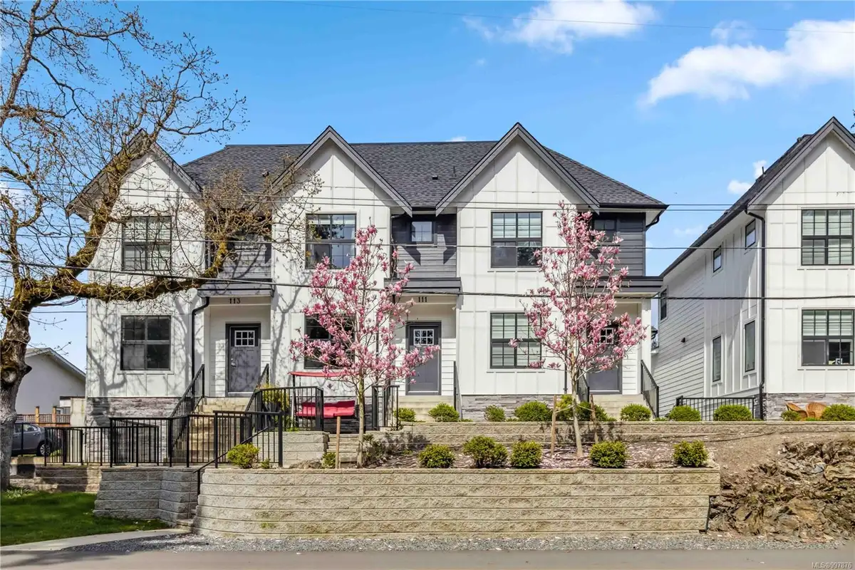 Twin Oaks condo building, in Mill Hill, Victoria BC