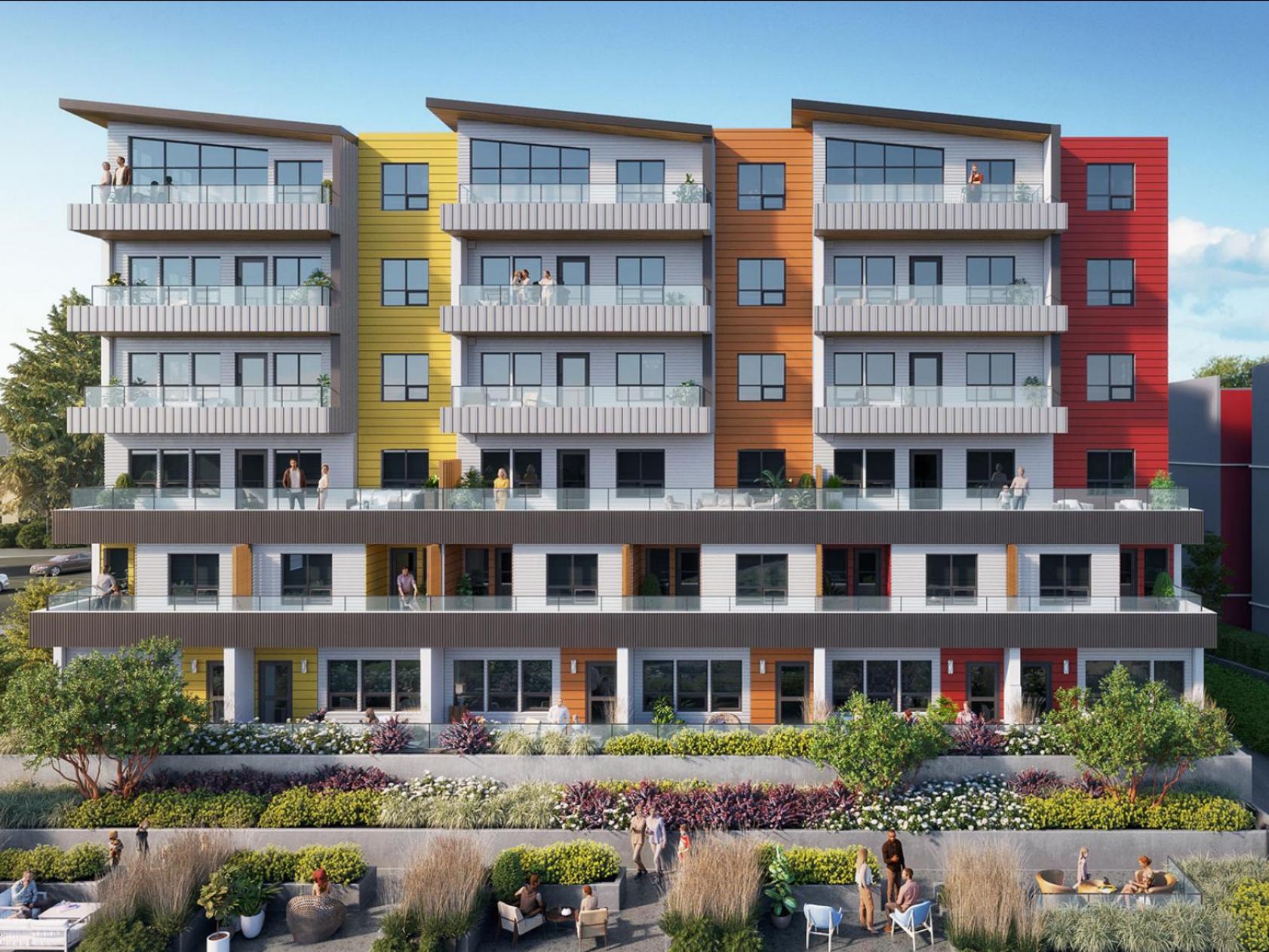 VICTORIA WEST condo building, in Victoria West, Victoria BC