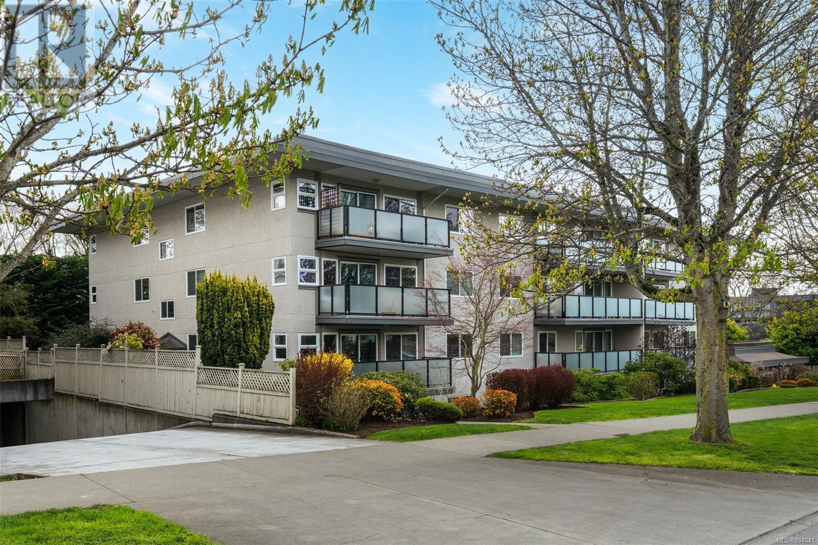 Village Park condo building, in Fairfield West, Victoria BC
