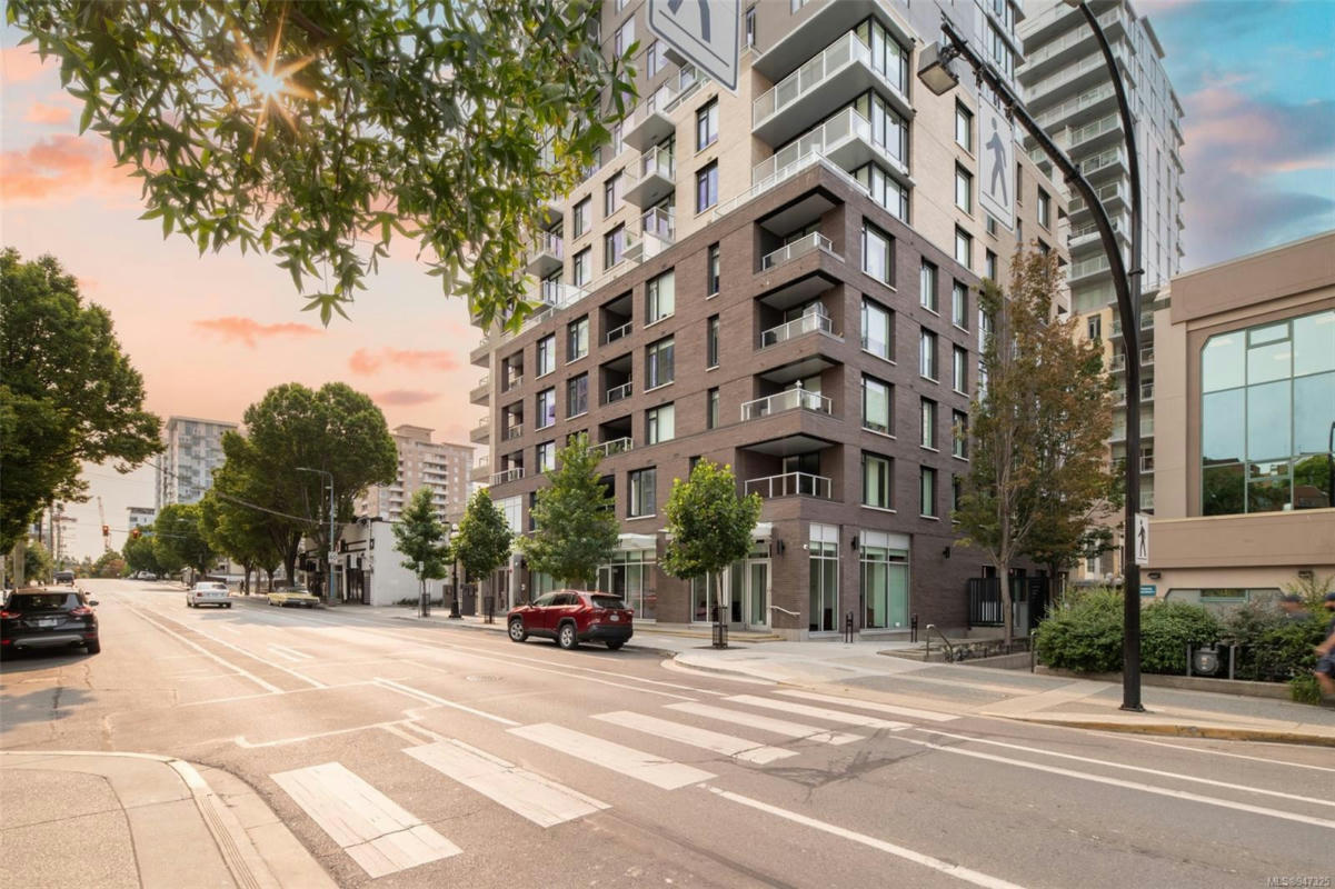 Vivid condo building, in Downtown, Victoria BC