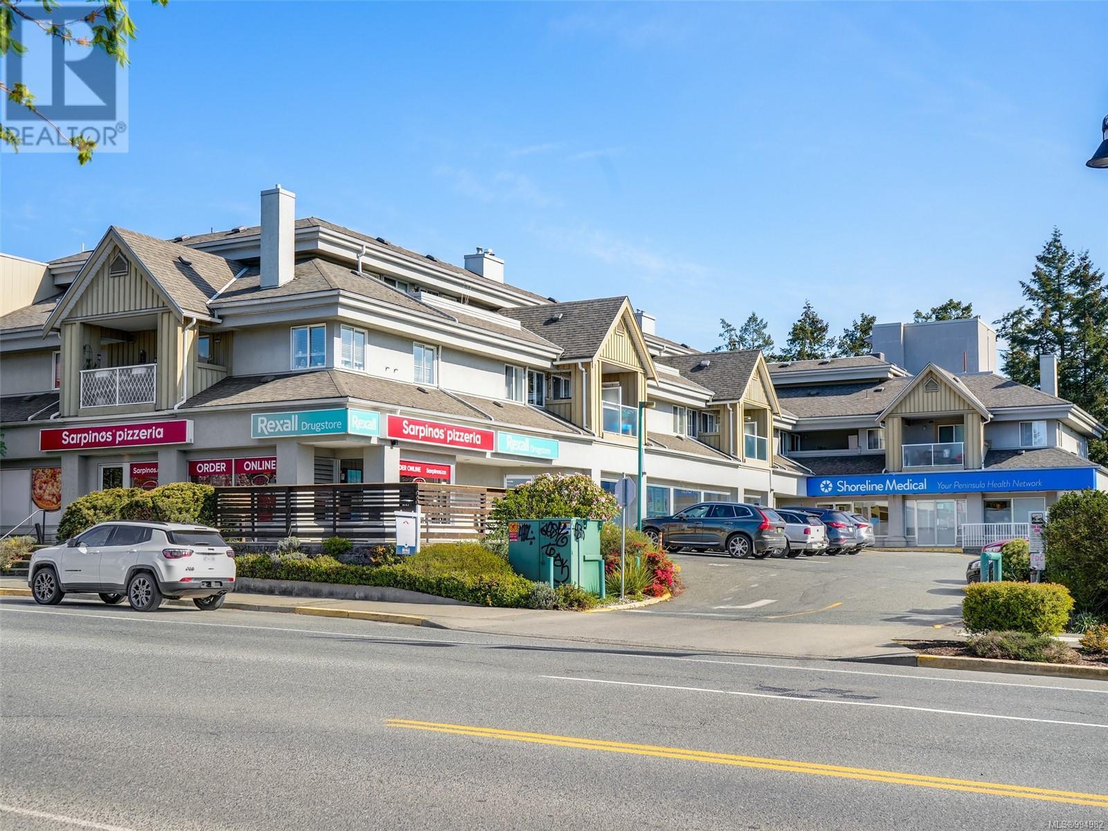 Brentwood Bay Place condo building, in Brentwood Bay, Victoria BC