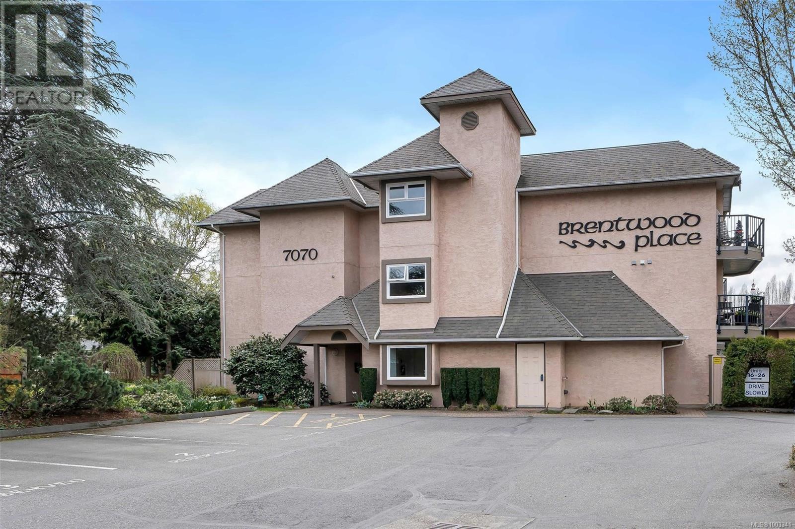Brentwood Place condo building, in Brentwood Bay, Victoria BC
