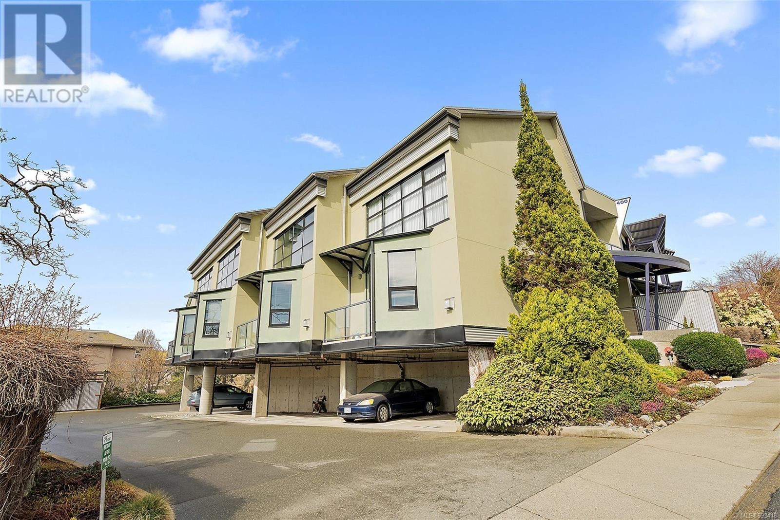 Fusion condo building, in Victoria West, Victoria BC