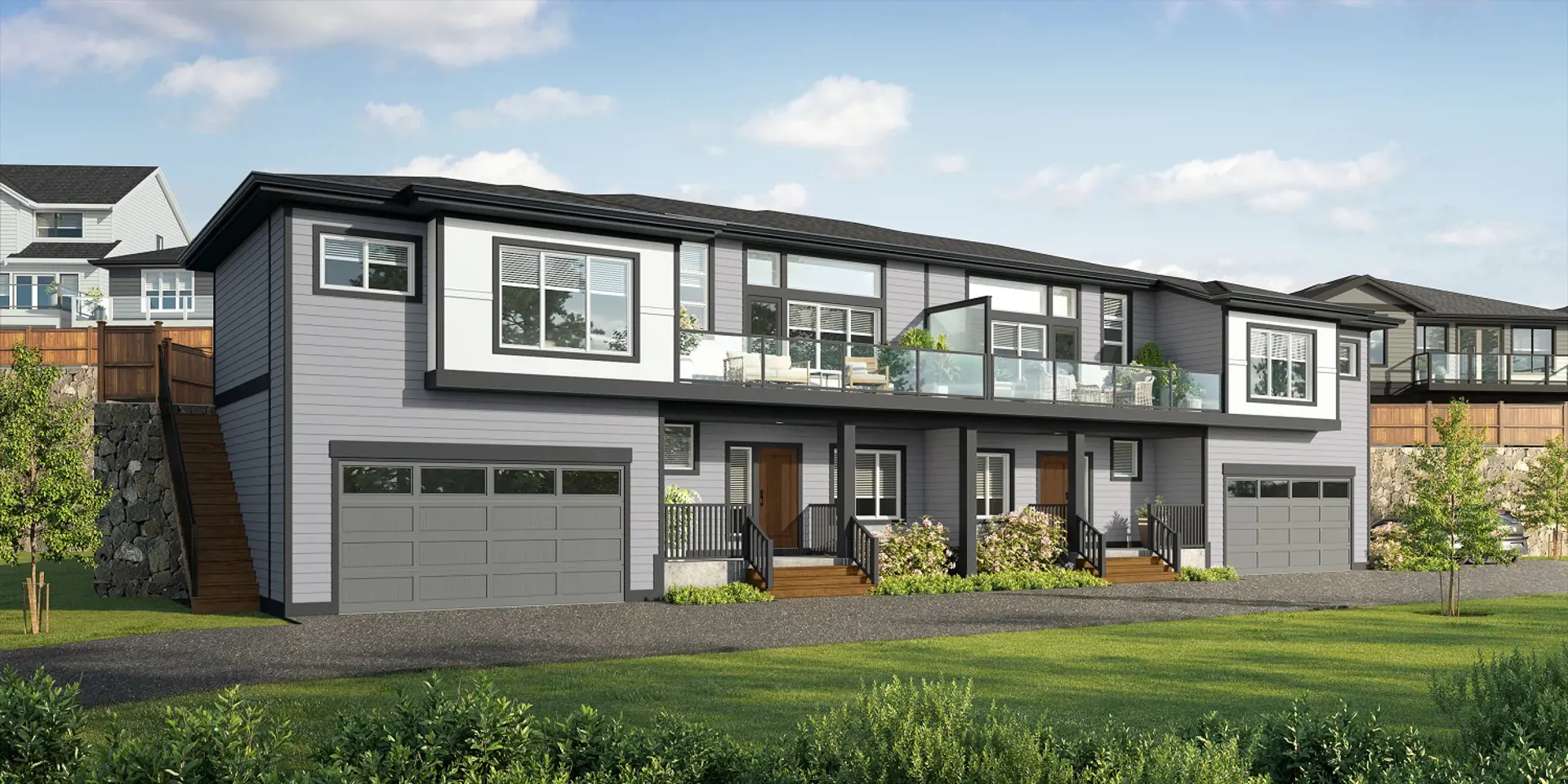 Westview Homes condo building, in Bear Mountain, Victoria BC