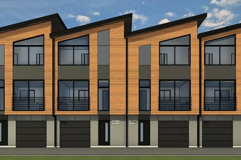 Willing Park Homes condo building, in Happy Valley, Victoria BC